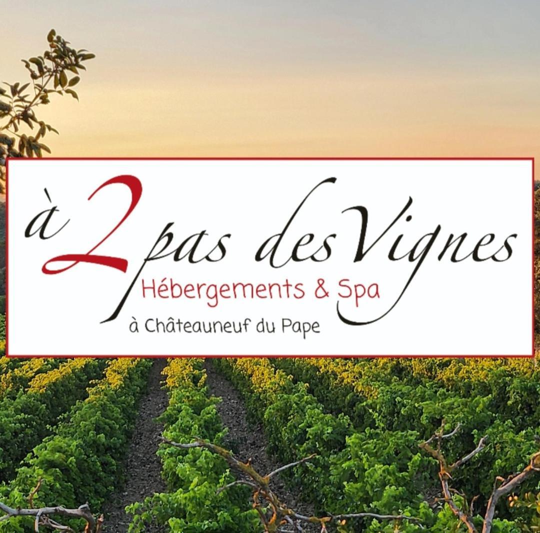 A 2 Pas Des Vignes, Hebergements Et Spa, Maison Numero 12 A Chateauneuf Du Pape Εξωτερικό φωτογραφία